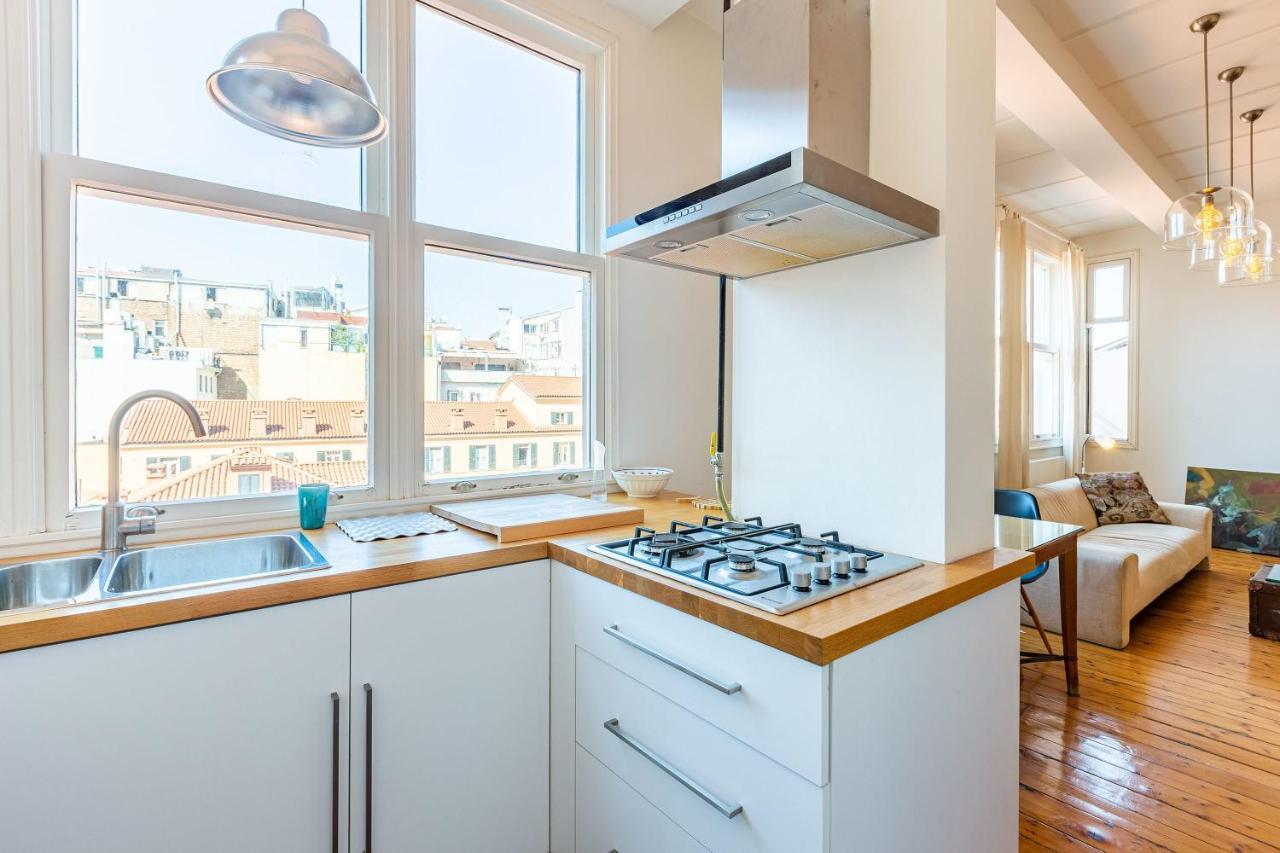איסטמבול Eclectic Home Near Galata Tower In Beyoglu מראה חיצוני תמונה